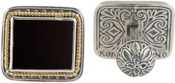 Konstantino Minos 18K & Silver Onyx Cufflinks