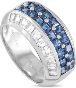 Adler 18K 4.49 ct. tw. Diamond & Sapphire Ring