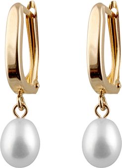 Splendid Pearls 14K 6.5-7mm Freshwater Pearl Earrings