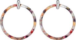 Eye Candy LA Trinity Loop Resin Earrings