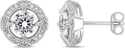 Rina Limor Silver 0.16 ct. tw. Diamond Earrings