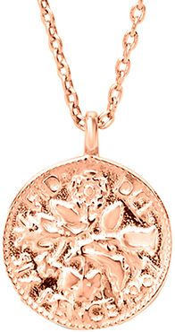 Sterling Forever 14K Rose Gold Over Silver Pendant Necklace