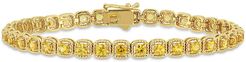 14K 3.52 ct. tw. Yellow Sapphire Bracelet