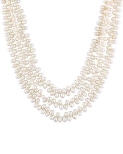 Splendid Pearls 7-8mm Freshwater Pearl 64in Endless Necklace