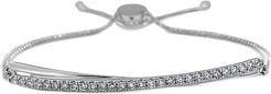 Sabrina Designs 14K 0.54 ct. tw. Diamond Cross-Over Adjustable Bracelet