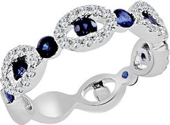 Sabrina Designs 14K 1.08 ct. tw. Diamond & Sapphire Ring
