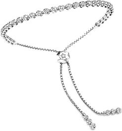 Suzy Levian 14K 1.20 ct. tw. Diamond Tennis Bolo Adjustable Bracelet