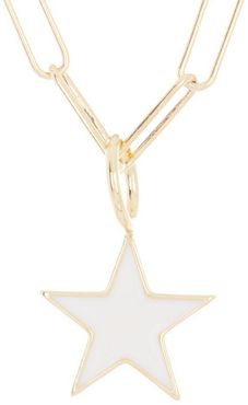 Silver Mama 14K Over Silver Star Necklace