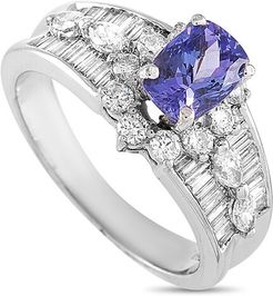 18K 2.38 ct. tw. Diamond & Tanzanite Ring