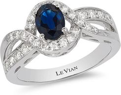 Le Vian? 14K Vanilla Gold 1.19 ct. tw. Diamond & Sapphire Ring