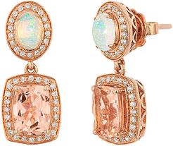 Le Vian? 14K Rose Gold 2.95 ct. tw. Diamond & Gemstone Earrings