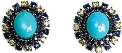 Arthur Marder Fine Jewelry Silver 2.44 ct. tw. Diamond & Gemstone Earrings