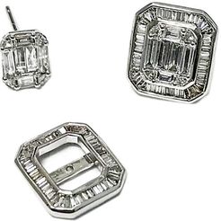 Arthur Marder Fine Jewelry 18K 1.25 ct. tw. Diamond Earring Jackets