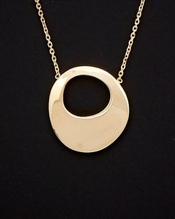 14K Italian Gold Oval Necklace