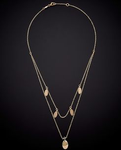 14K Italian Gold Layered Necklace
