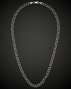 14K Italian Gold Polished Rolo Link Chain Necklace