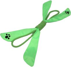 Pet Life Extreme Bow Squeak Pet Rope Toy