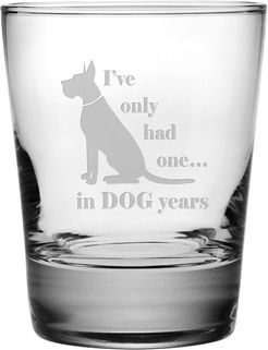 Susquehanna Glass 13 Dog Years Heavy Based DOF 25oz