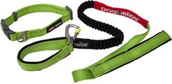 Dog Helios Neo-Indestructible Easy-Tension Sporty Embroidered Thick Durable  Pet Dog Leash & Collar