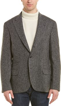 Brunello Cucinelli Wool & Silk-Blend Blazer