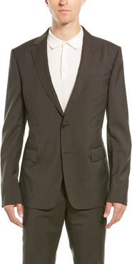 Z Zenga 2pc Wool Suit with Flat Pant