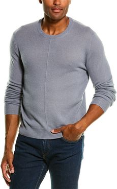 ATM Anthony Thomas Melillo Exposed Seam Cashmere Crewneck Sweater