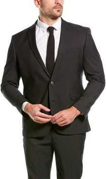 Kenneth Cole Reaction 2pc Techni-Cole Suit with Flat Pant