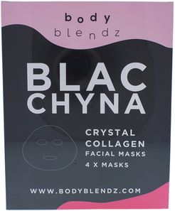 BodyBlendz Women's 4pc Crystal Collagen Facial Mask