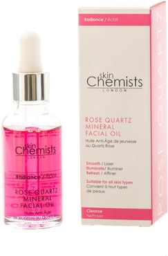 Skin Chemistst 30mloz Rose Quartz Mineral Facial Oil