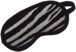 Portolano Zebra Wool-Blend Eye Mask