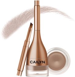 Cailyn Cosmetics Hazelnut Gelux Waterproof Brow Pomade with Built-in Liner Brush