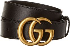 Gucci Interlocking G Buckle Leather Belt