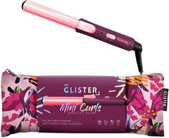 Glister Apricot Plum Mini Curls Travel Clip Curler with Designer Bag