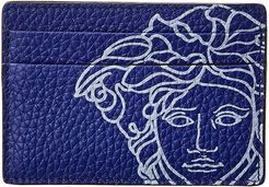 Versace Medusa Print Leather Card Holder