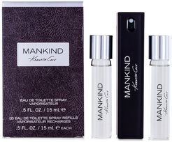 Kenneth Cole Men's 3pc Mankind Travel Trio Set