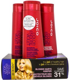 Joico 3pc Blonde Hair's Keeper Color Endure Violet Value Set