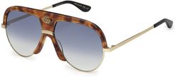 Gucci Unisex Fashion 59mm Sunglasses