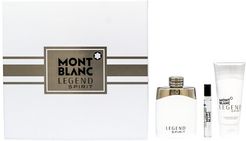 Montblanc Men's 3pc Legend Spirit Gift Set