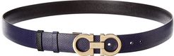 Salvatore Ferragamo Gancini Reversible & Adjustable Leather Belt