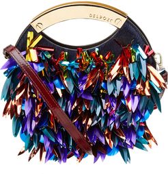 Delpozo Embellished Circle Shoulder Bag