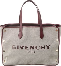 Givenchy Bond Medium Canvas Shopper Tote