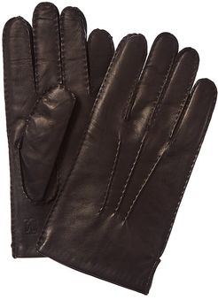 Bruno Magli Cashmere-Lined Hand-Stitched Leather Glove