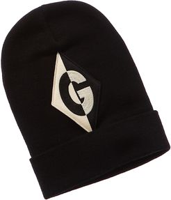 Gucci G Rhombus Patch Wool Hat