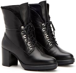 Aquatalia Idris Leather Weatherproof Boot