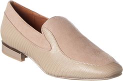 Reiss Nina Leather & Suede Loafer