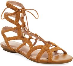 Joie Flynn Braided Lace-Up Sandal
