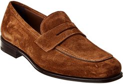 Salvatore Ferragamo Penny Suede Loafer