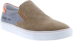 French Connection Alexis Suede & Canvas Sneaker
