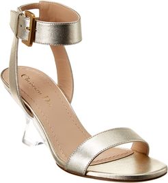 Dior Diorsphere Metallic Leather Sandal