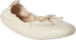TOD's Gommino Leather Ballerina Flat